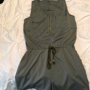 Zip-Up Romper